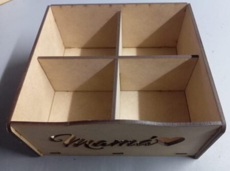 F0003 DIA DE LA MADRE CAJA DE TE 15X15