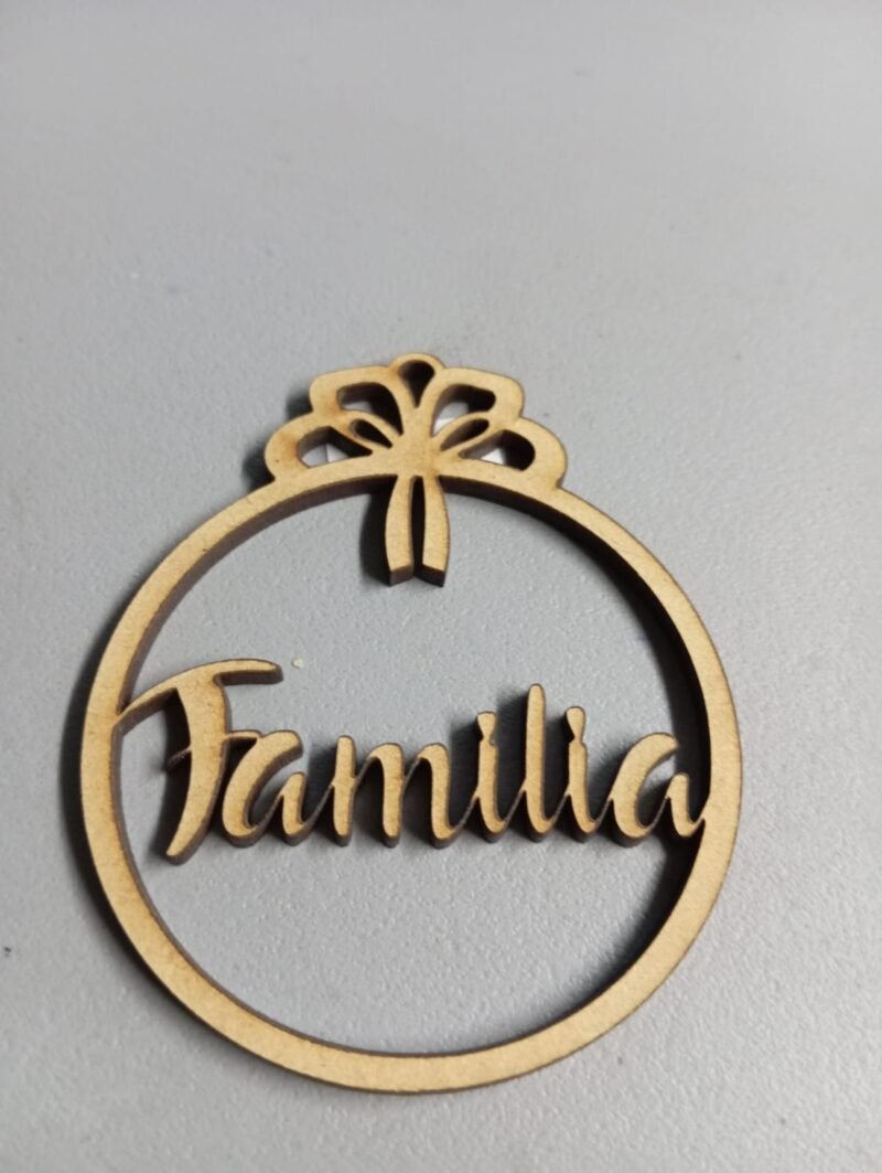 F00028 NAVIDAD GUIRNALDA FAMILIA MONO 6 CM