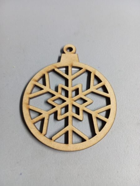 F00044 NAVIDAD GUIRNALDA MANDALA 8 CM