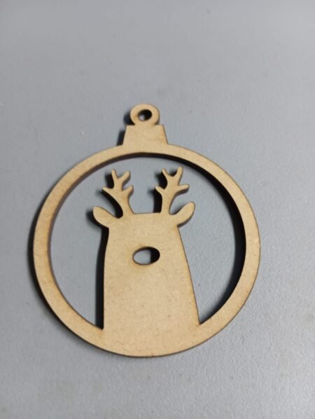 F00045 NAVIDAD GUIRNALDA RENO 8 CM