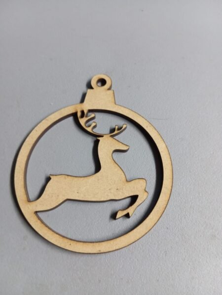 F00047 NAVIDAD GUIRNALDA RENO 8 CM