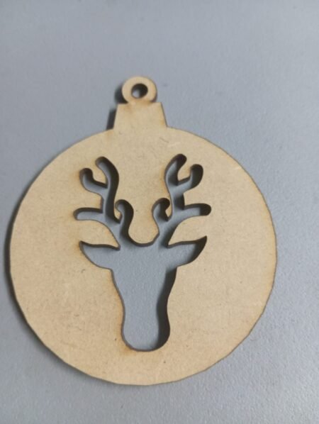 F00073 NAVIDAD GUIRNALDA RENO 8 CM