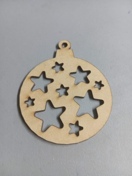 F00077 NAVIDAD GUIRNALDA ESTRELLAS 8 CM