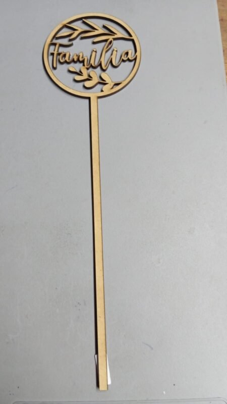 F00093 NAVIDAD TOPPERS NAVIDENO CIRCULO FAMILIA