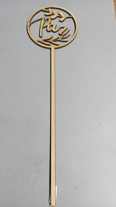 F00095 NAVIDAD TOPPERS NAVIDENO CIRCULO PAZ