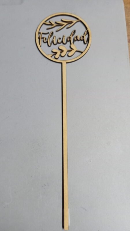 F00096 NAVIDAD TOPPERS NAVIDENO CIRCULO FELICIDAD