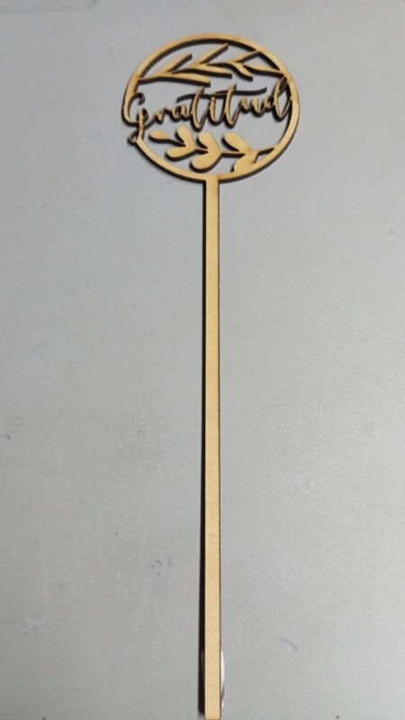 F00097 NAVIDAD TOPPERS NAVIDENO CIRCULO GRATITUD