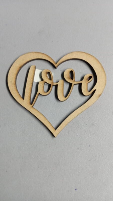 F00133 CALADO CORAZON LOVE