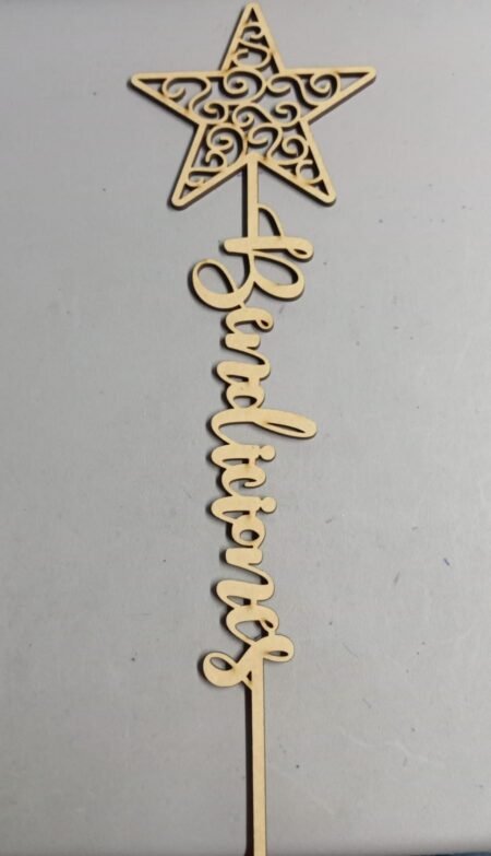 F00162 NAVIDAD ESTRELLA BENDICIONES