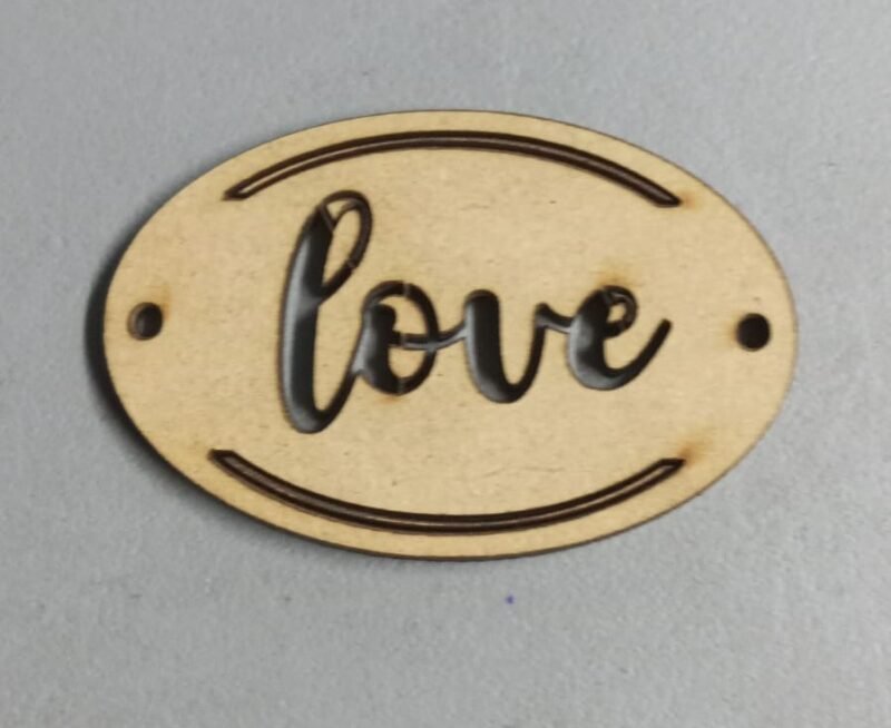 F00212 PLAQUITA DECORATIVA LOVE