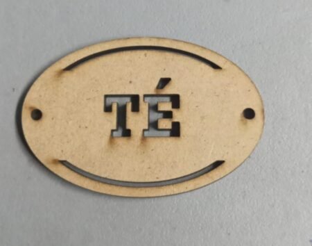 F00214 PLAQUITA DECORATIVA TE