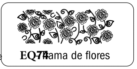 EQ074 RAMA DE FLORES 15 X 30