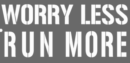 EX020 WORRY LESS 15 X 30