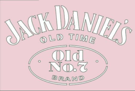 G025 JACK DANIEL 20 X 30