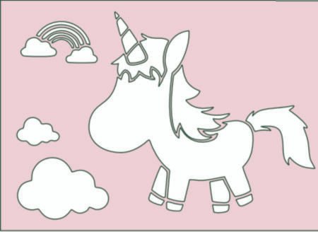 G026 UNICORNIO 20 X 30