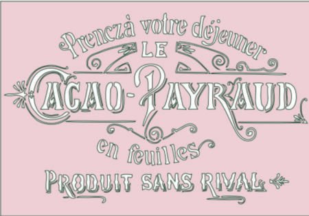 G042 CACAO PAYRAUD 20 X 30