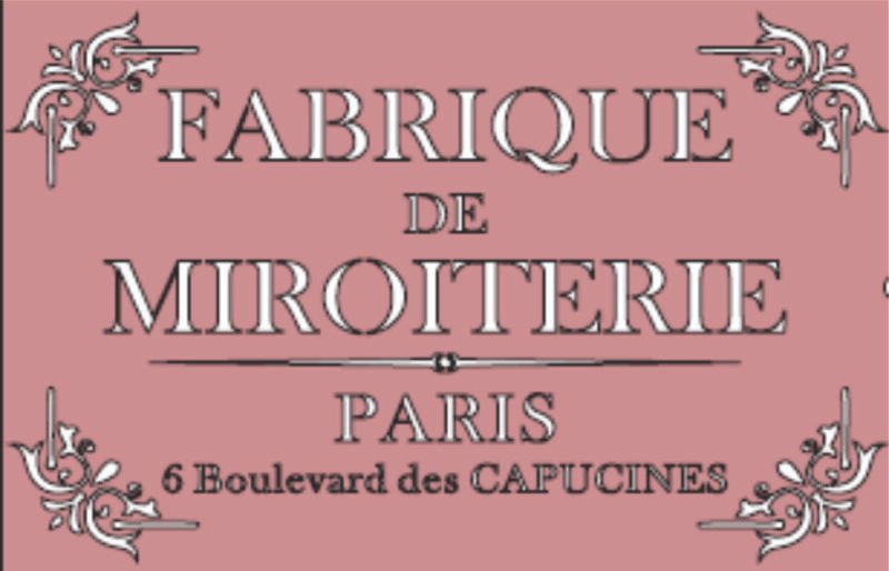 G059 FRABRITUQUE DE MOROITERIE 20 X 30