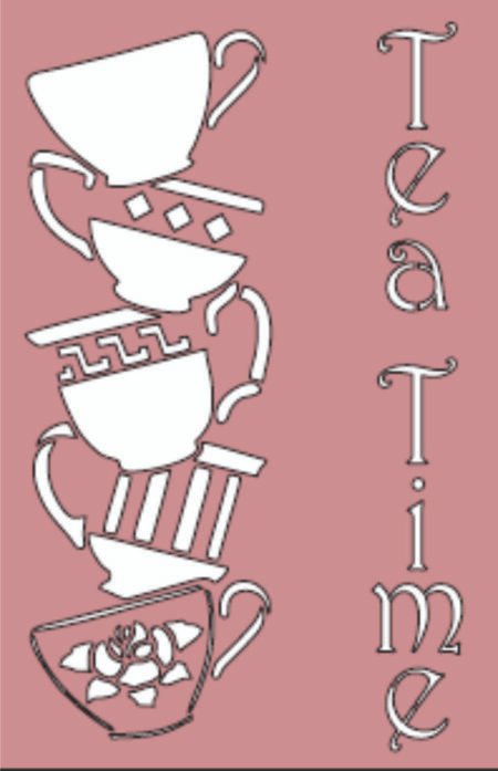 G078 TEA TIME 20 X 30