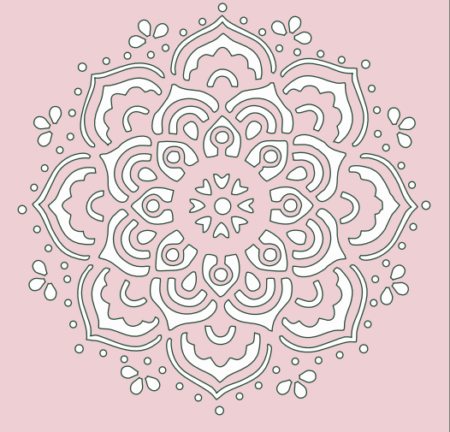 GD003 MANDALA 30 X 30