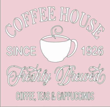 GD006 COFFEE HOUSE 30 X 30