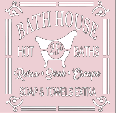 GD021 BATH HOUSE 30 X 30