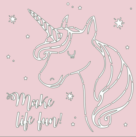 GD032 UNICORNIO 30 X 30