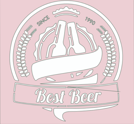 GD054 BEST BEER 30 X 30