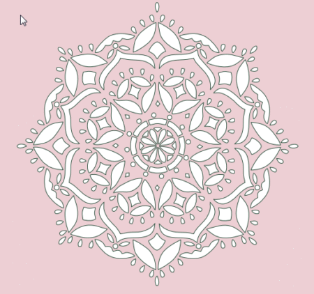 GD057 MANDALA 30 X 30