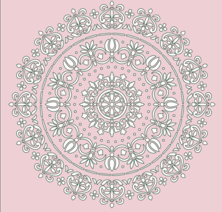 GD059 MANDALA 30 X 30