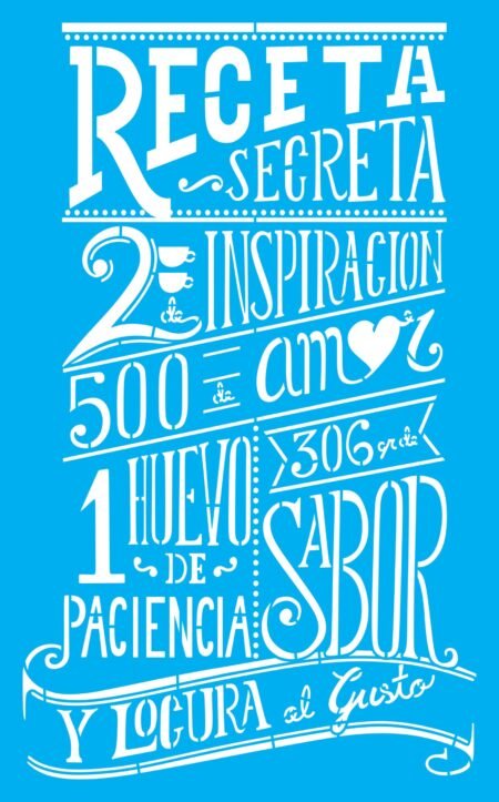 GDE004 RESETA SECRETA 30 X 50