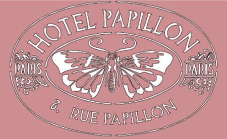 GDE010 HOTEL PAPILLON 30 X 50