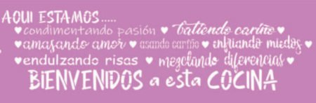 JT08 BIENVENIDOS A ESTA COCINA 15 X 60
