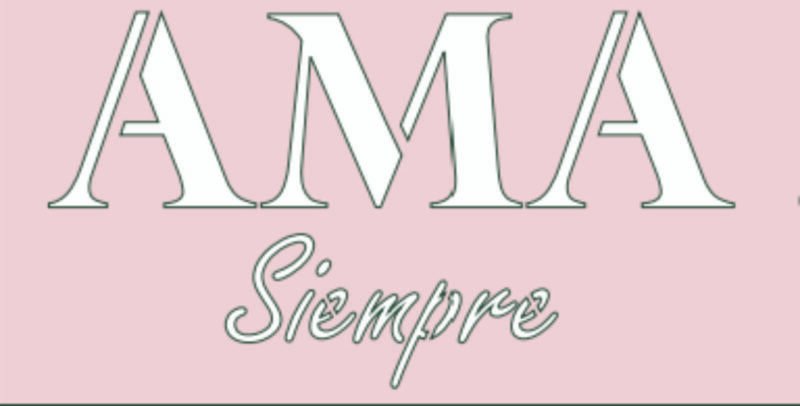 M007 AMA SIEMPRE 10 X 20