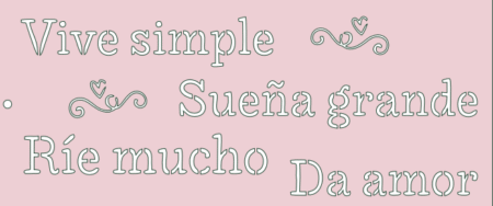 ME008 VIVE SIMPLE 15 X 30