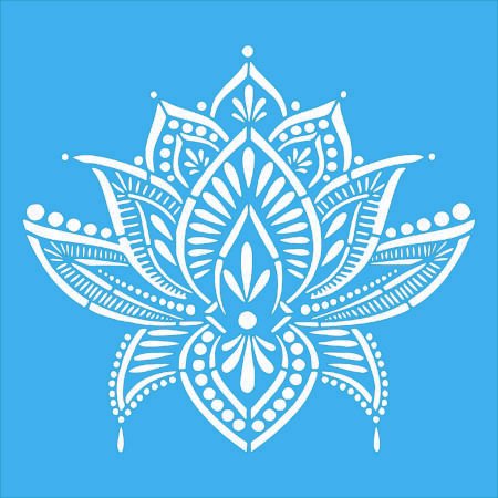 N0257 FLOR DE LOTO 30 X 30