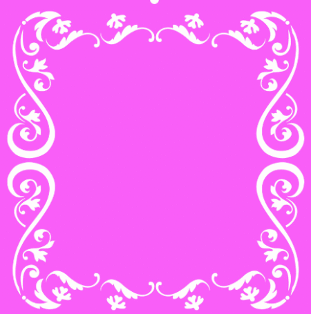 SA030 RECUADRO ARABESCOS 15 X 15