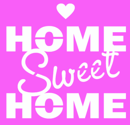 SA050 HOME SWEET 15 X 15