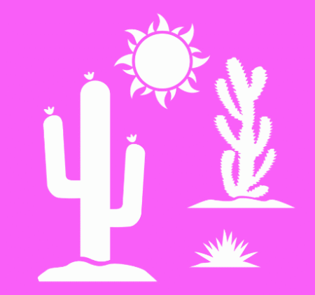 SA165 CACTUS 15 X 15