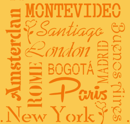 SB049 MONTEVIDEO AMSTERDAN 20 X 20