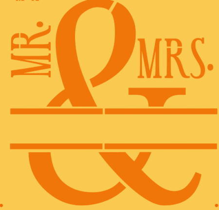 SB081 MR&MRS 20 X 20