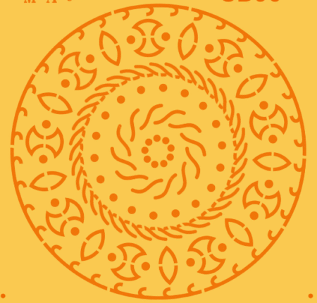 SB090 MANDALA 20 X 20