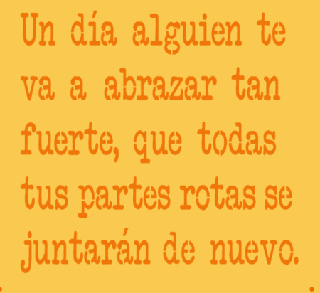 SB106 UN DIA ALGUIEN 20 X 20