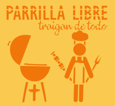 SB118 PARILLA LIBRE 20 X 20