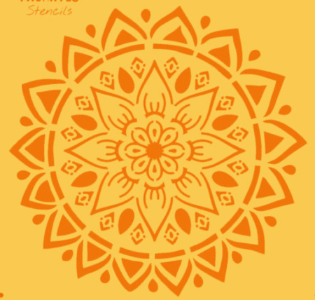 SB123 MANDALA 20 X 20