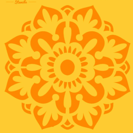 SB126 MANDALA 20 X 20