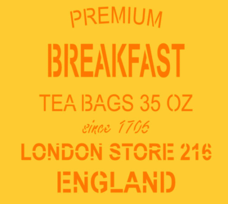 SB132 BREAKFAST 20 X 20