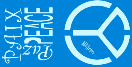 SC073 PAIX PAZ PEACE 10 X 20