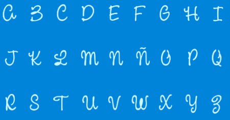 SC084 ABECEDARIO 10 X 20