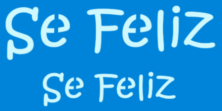 SC123 SE FELIZ 10 X 20