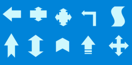 SC150 SENALES DE FLECHAS 10 X 20